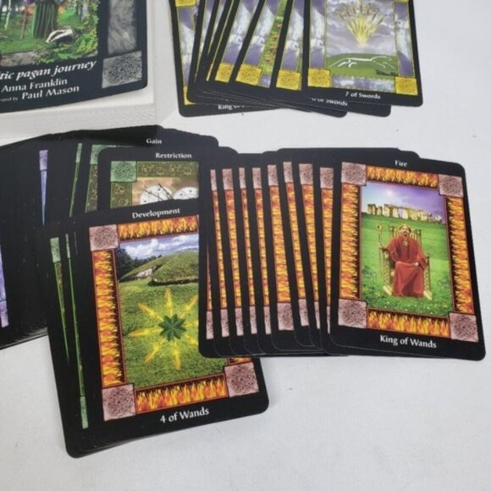 The Sacred Circle Tarot Book Card Set Boxed Pagan Celtic Magic